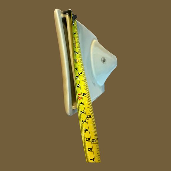 Vintage Porcelain Oval Picture Frame Gold Butterfly Cottage Treasure Masters - Picture 10 of 13